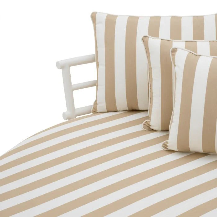 LAGUNO Outdoor Sofa White with Cream