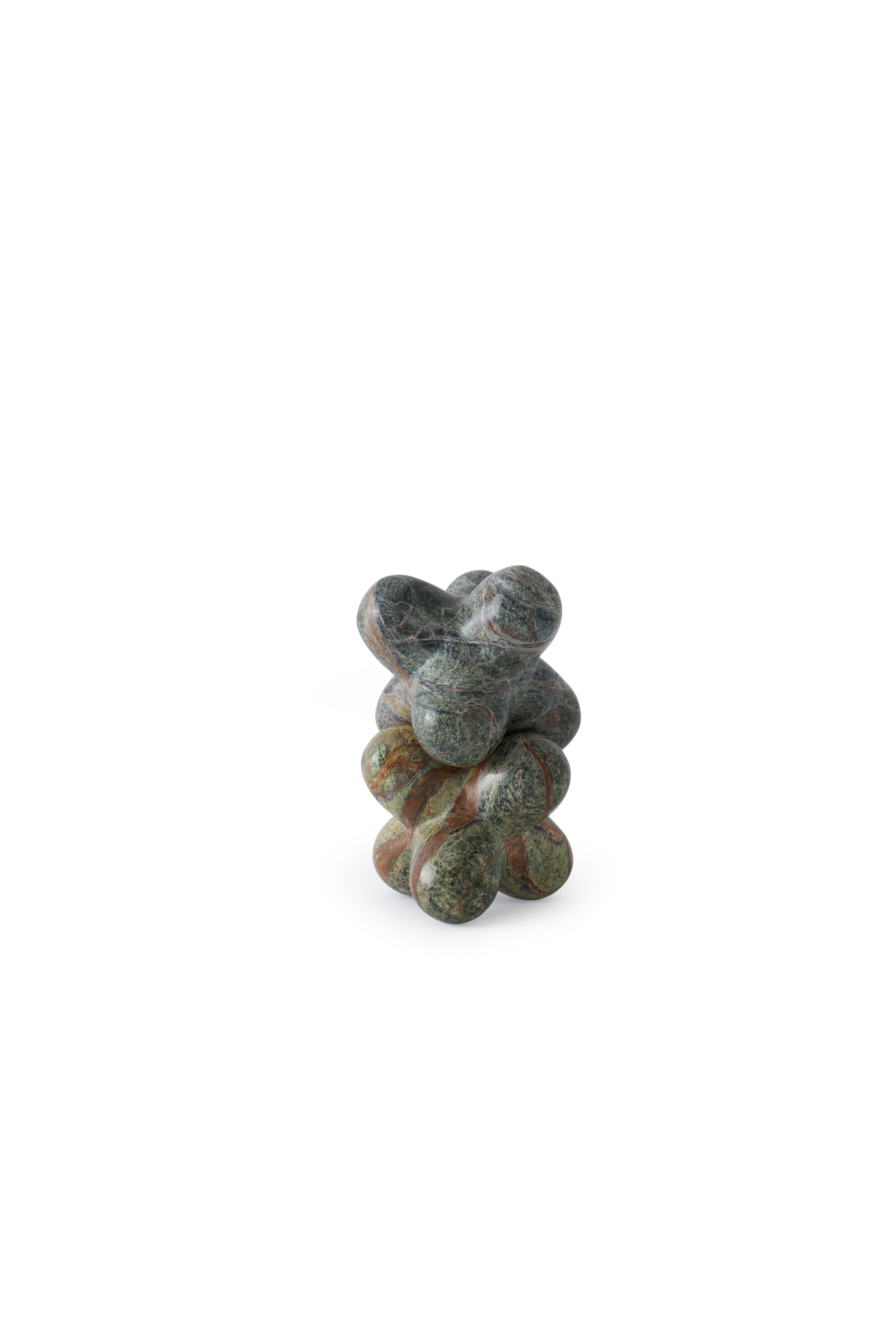 JACK Decoration in Forest Green Marble