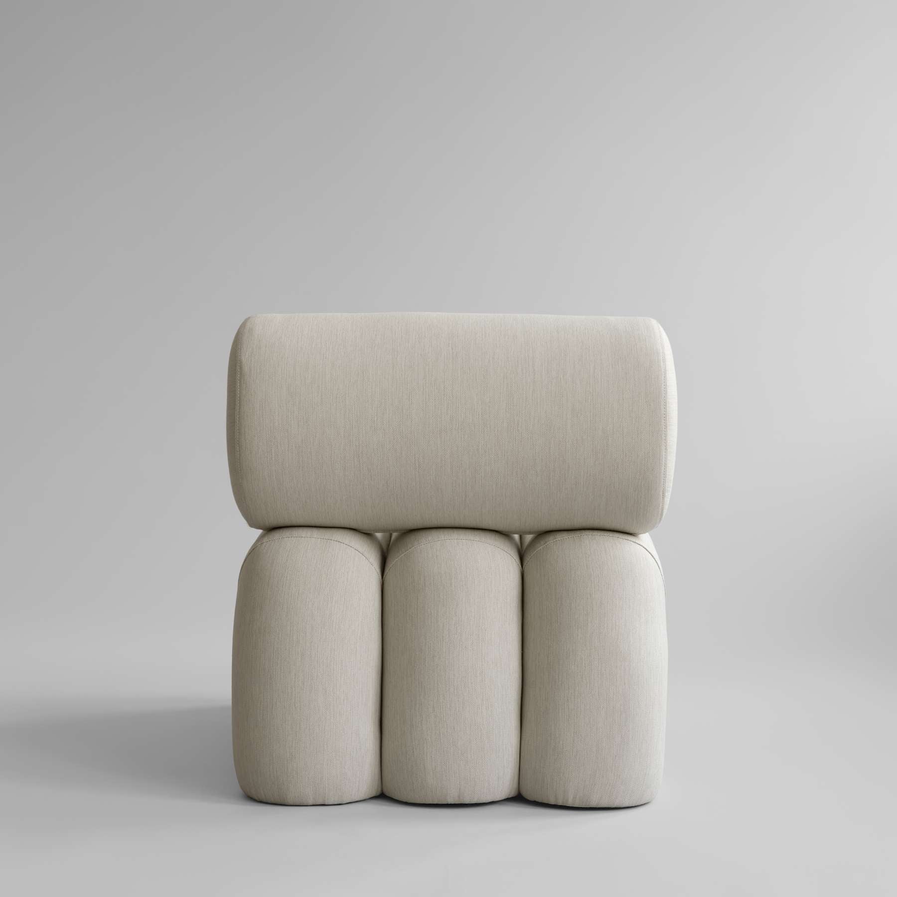 Fotel FOKU teplá šedá