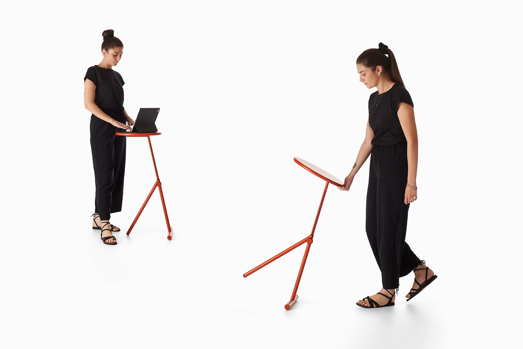 Bočný stolík KOJI zlatý