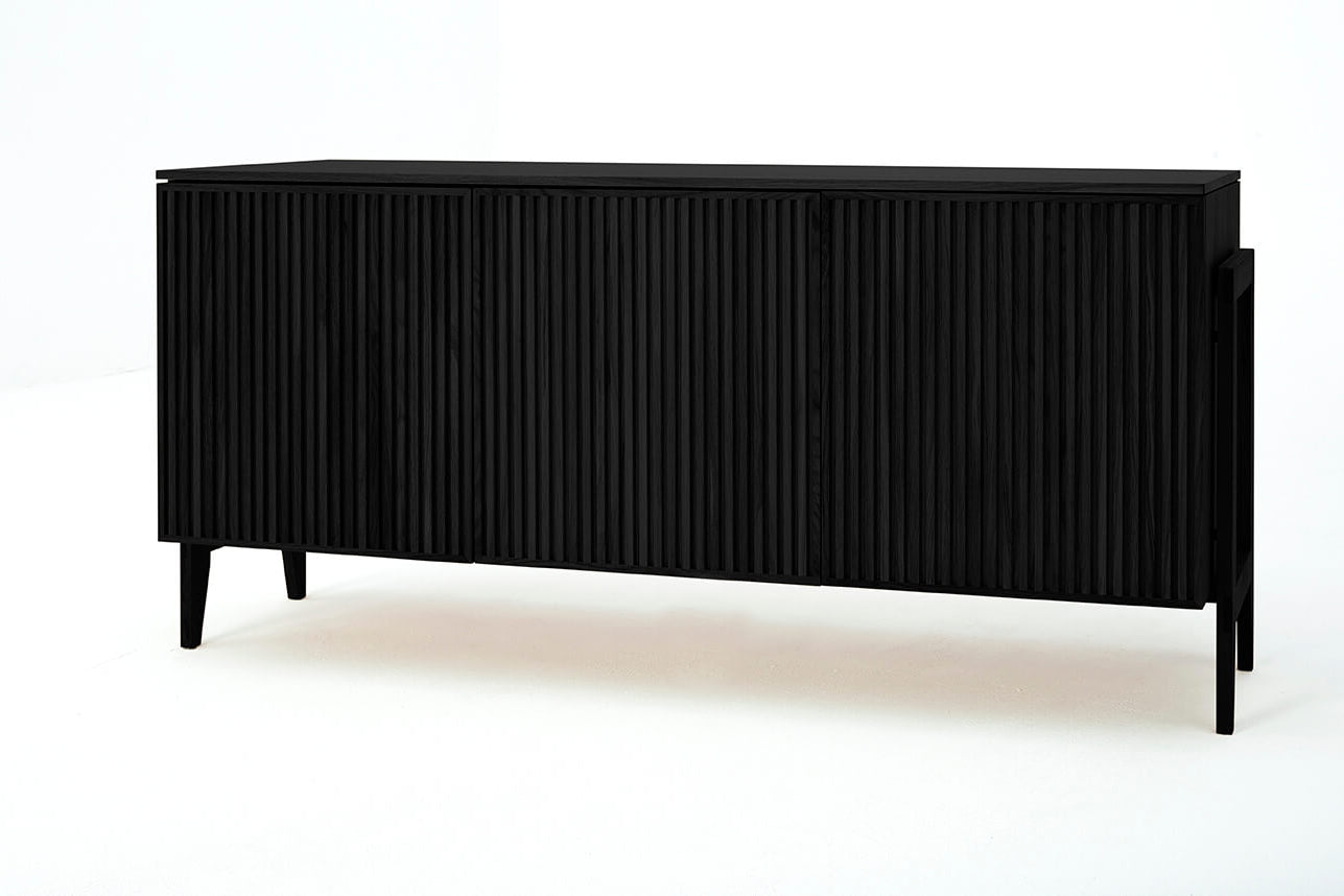 PHAB Chest of Drawers Black Oak