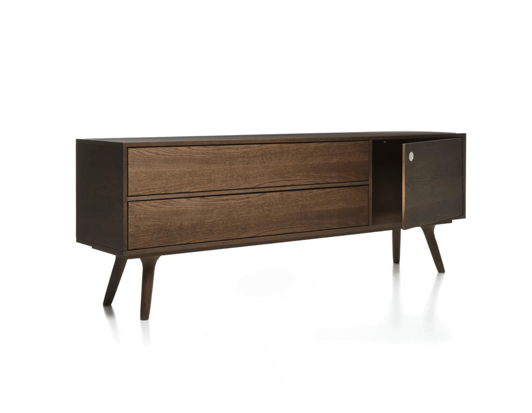 ZIO chest of drawers solid cinnamon oak Moooi Eye on Design