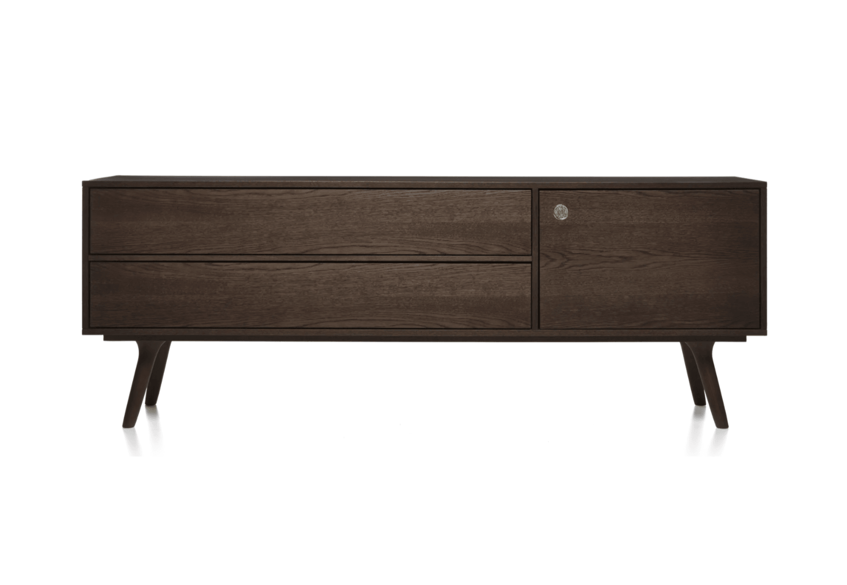 ZIO solid oak wenge chest of drawers Moooi Eye on Design