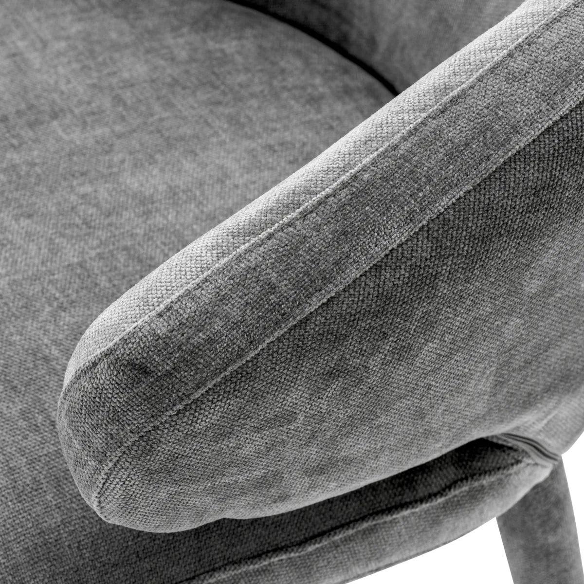 Krzesło CARDINALE szary Eichholtz    Eye on Design