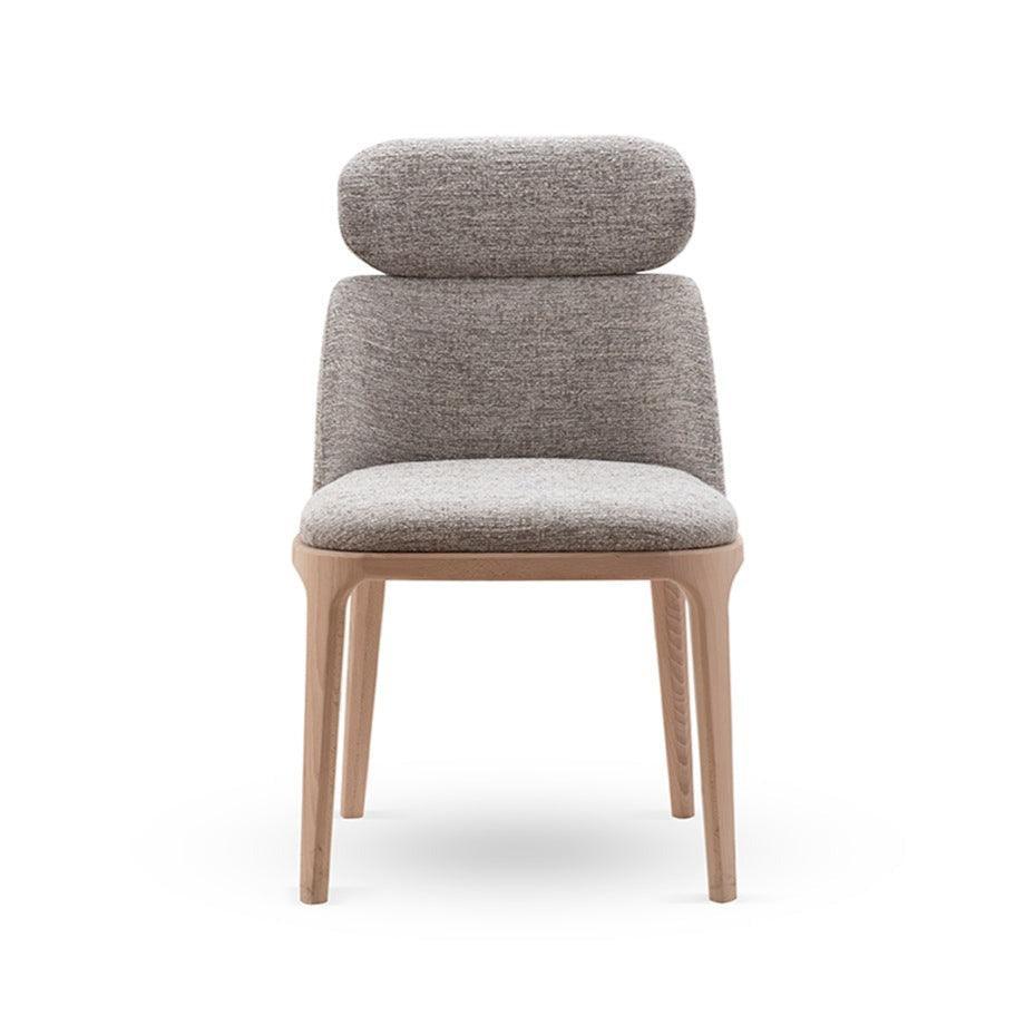 Krzesło MUST I tapicerowane z drewnianą podstawą Nobonobo    Eye on Design