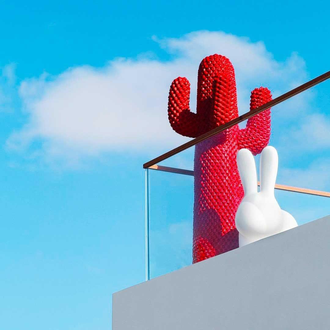 Krzesło RABBIT biały Qeeboo    Eye on Design