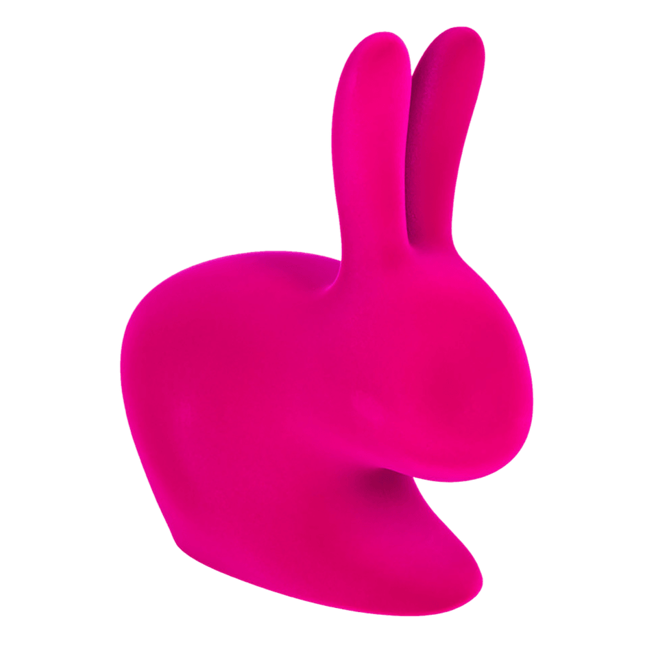 Krzesło RABBIT VELVET fuksja Qeeboo    Eye on Design