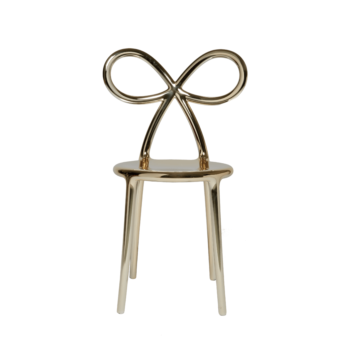 Krzesło RIBBON złoty Qeeboo    Eye on Design