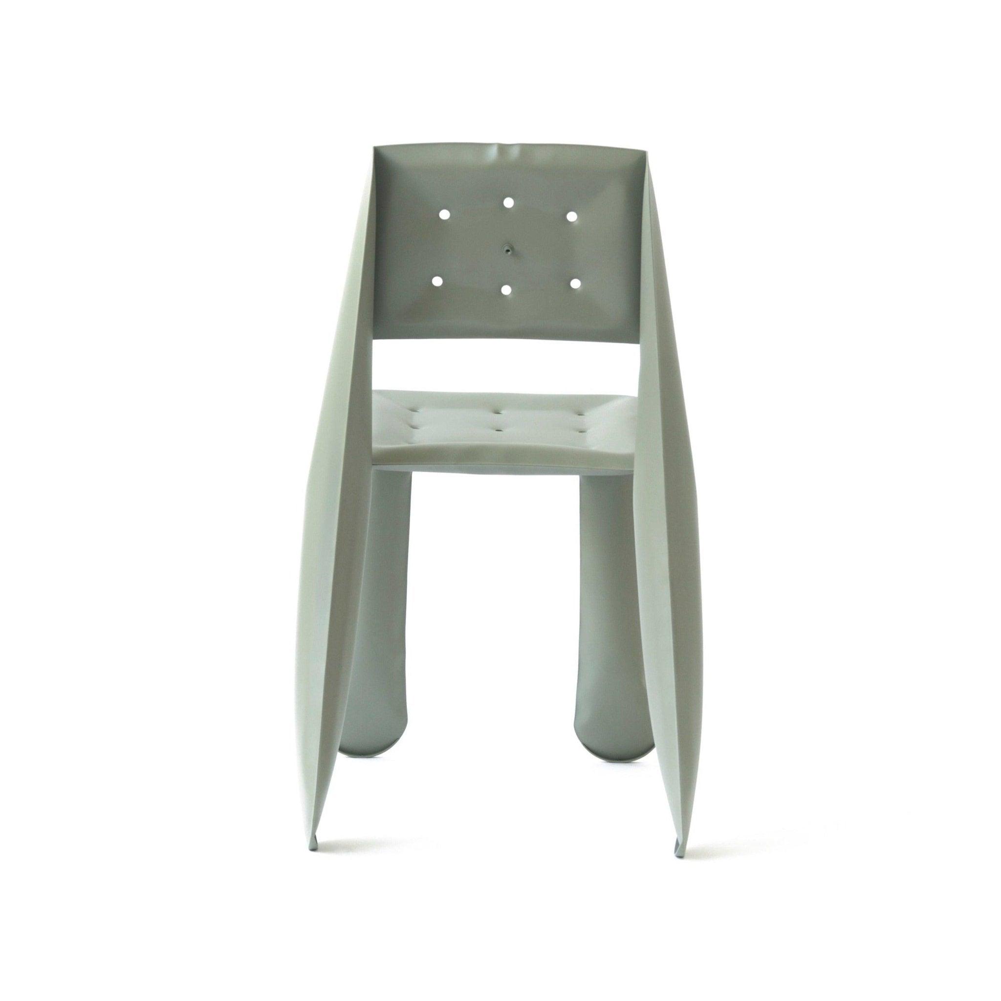 Krzesło stalowe CHIPPENSTEEL 0.5 szary mech mat Zieta Studio    Eye on Design