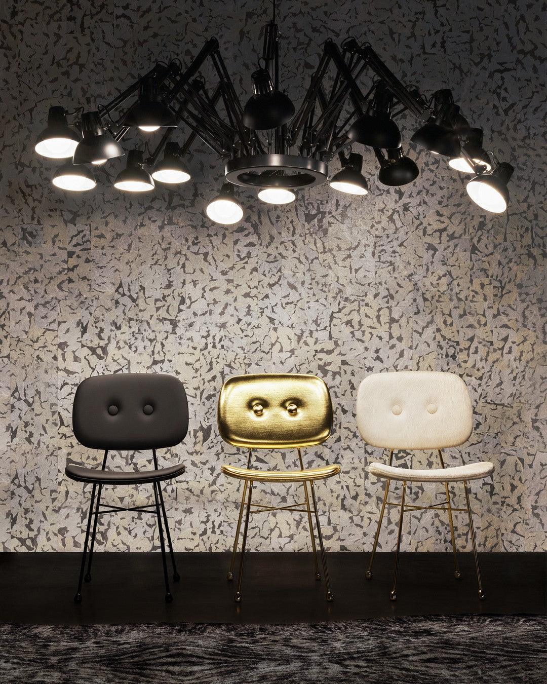 THE GOLDEN chair gold base Moooi Eye on Design