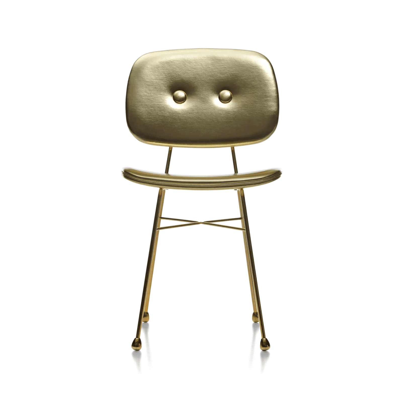 THE GOLDEN chair gold base Moooi Eye on Design