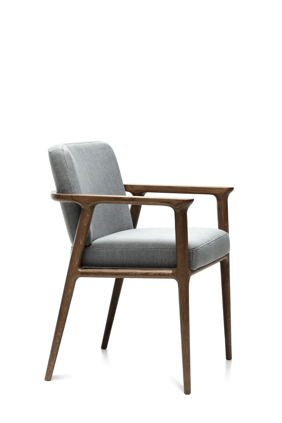 Chair with armrests ZIO oak wood Moooi Eye on Design