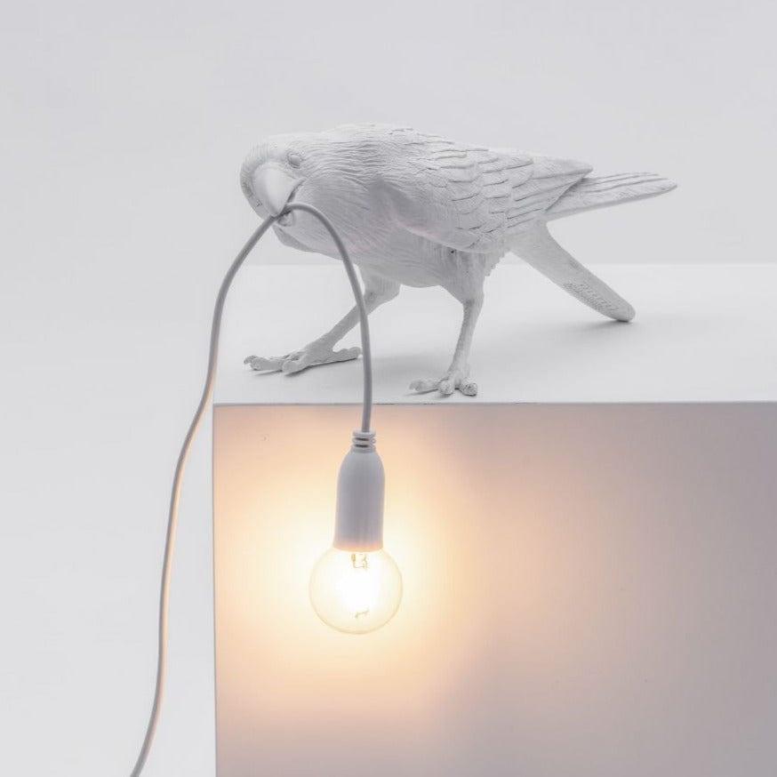 Lampa BIRD PLAYING biały Seletti    Eye on Design