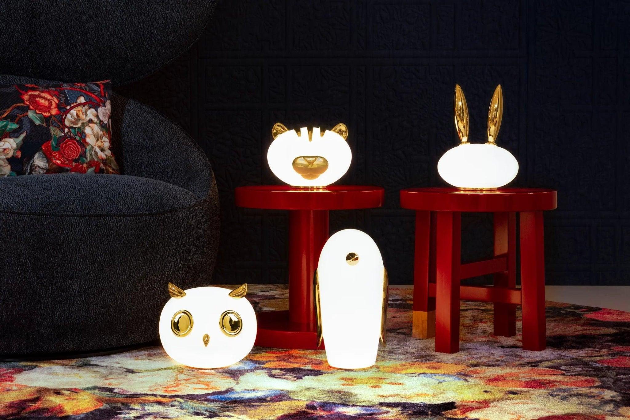 Decorative lamp PET LIGHT NOOT NOOT - PENGUIN gold Moooi Eye on Design