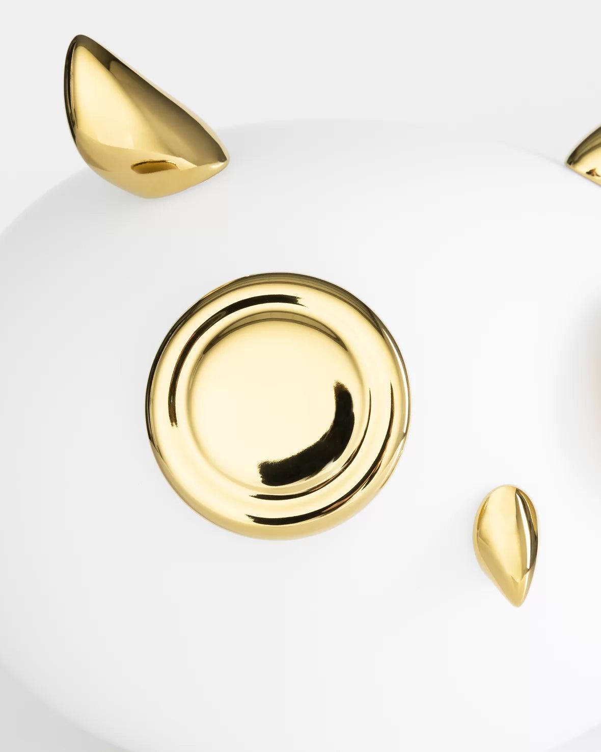 Lampa dekoracyjna PET LIGHT UHUH - OWL złoty Moooi    Eye on Design