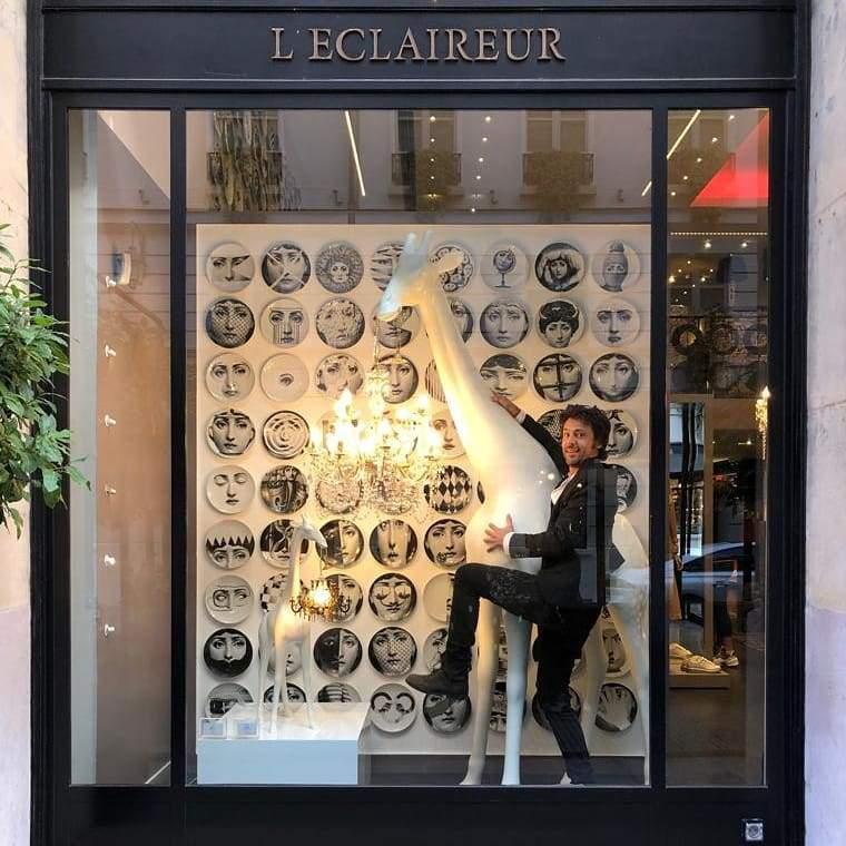 Lampa GIRAFFE IN LOVE M biała Qeeboo    Eye on Design