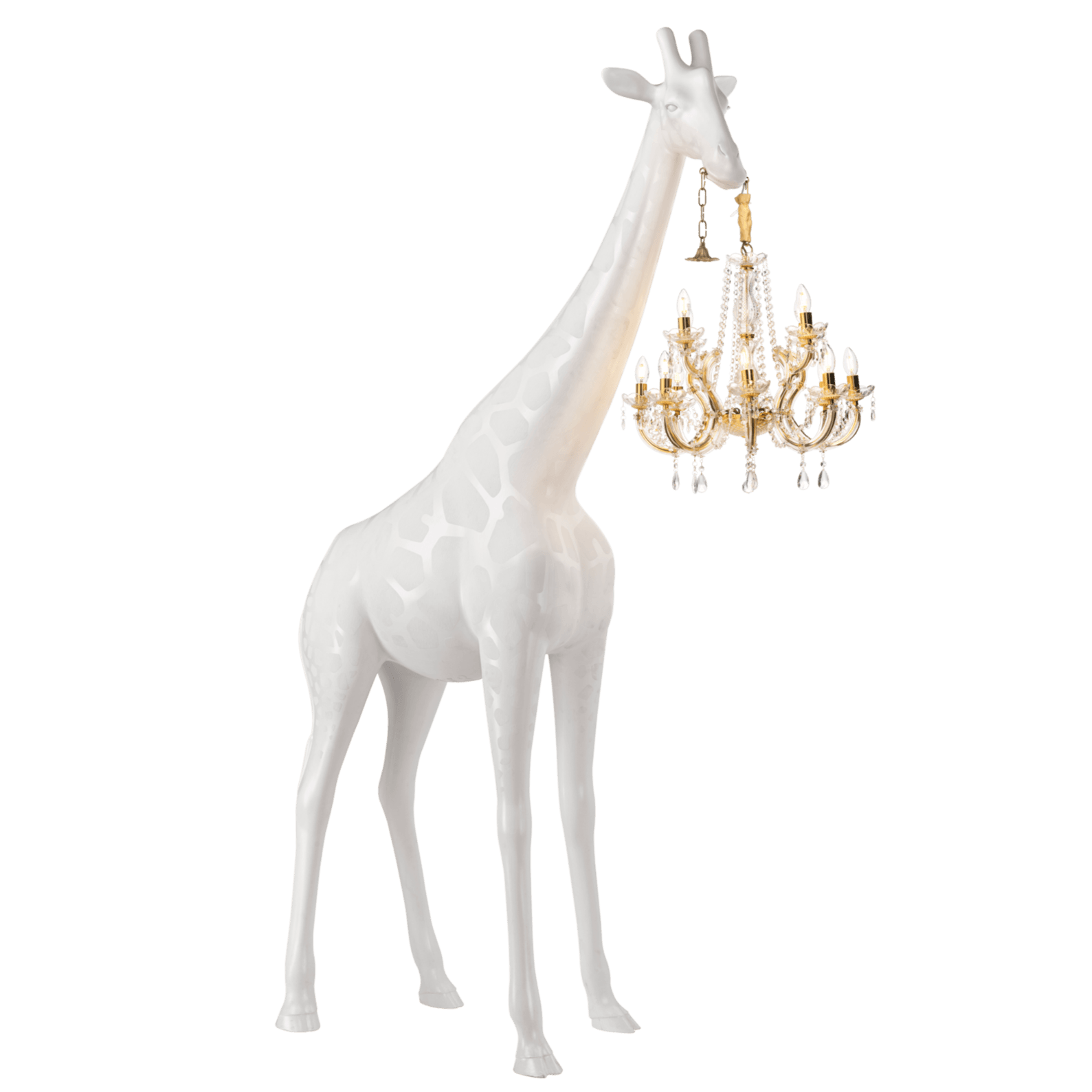 Lampa GIRAFFE IN LOVE M biała Qeeboo    Eye on Design
