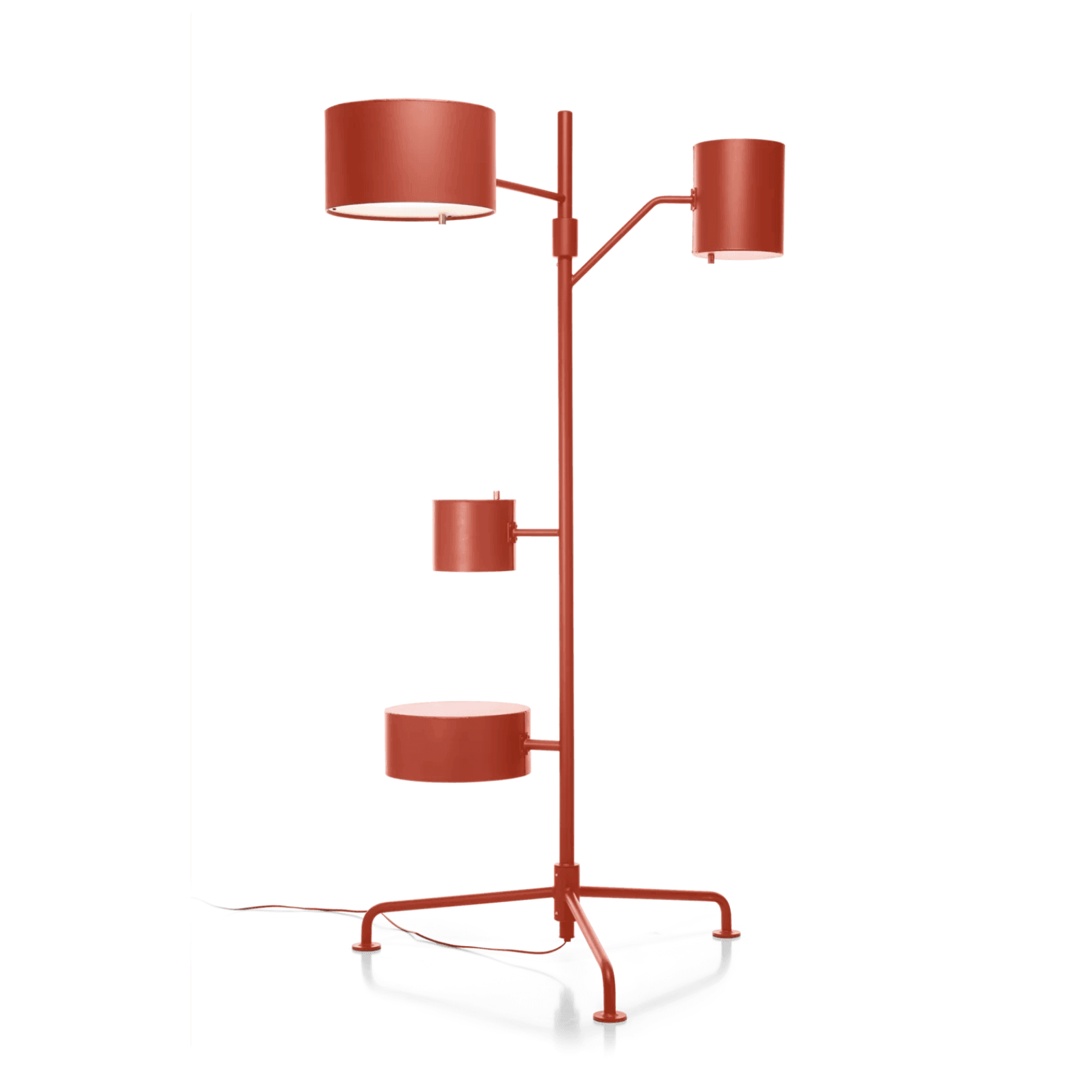 Floor lamp STATISTOCRAT cinnabar Moooi Eye on Design