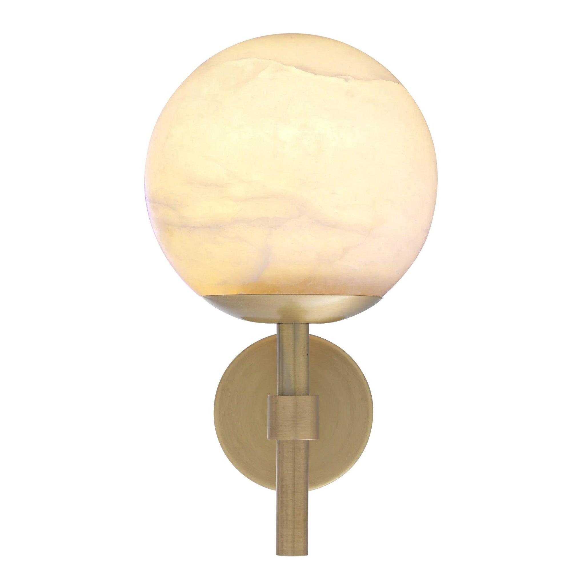 Lampa ścienna JADE mosiężny Eichholtz    Eye on Design