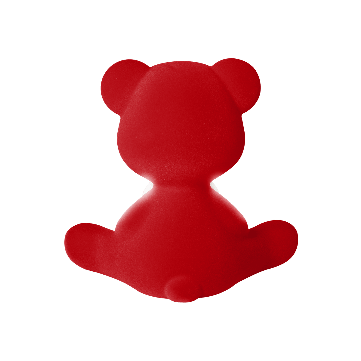 Lampa TEDDY GIRL VELVET czerwona Qeeboo    Eye on Design