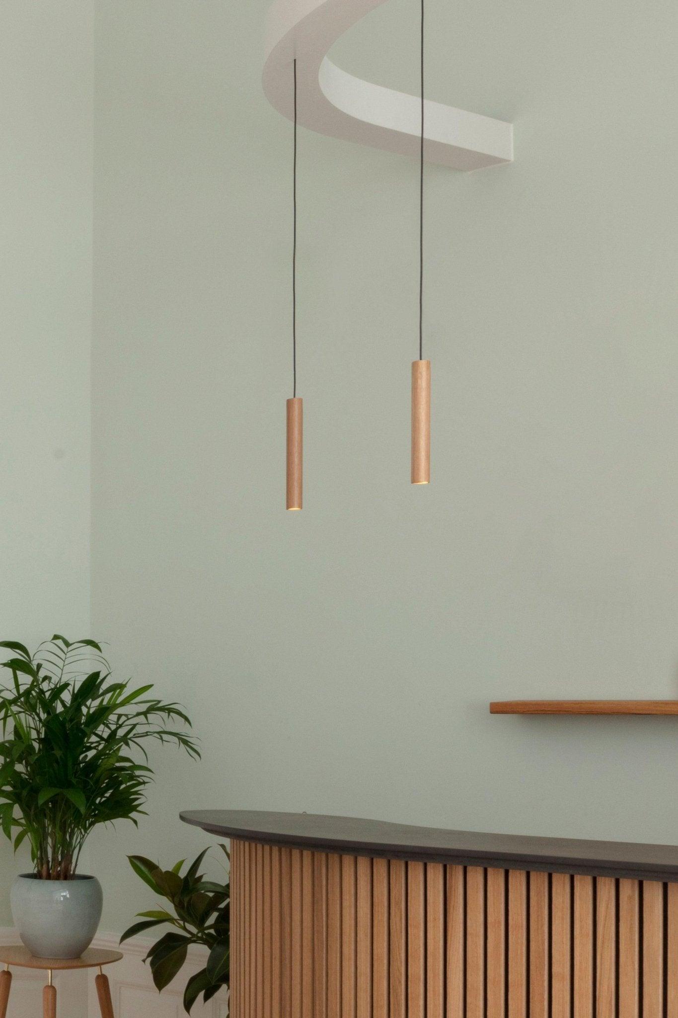 Lampa wisząca CHIMES dąb UMAGE    Eye on Design