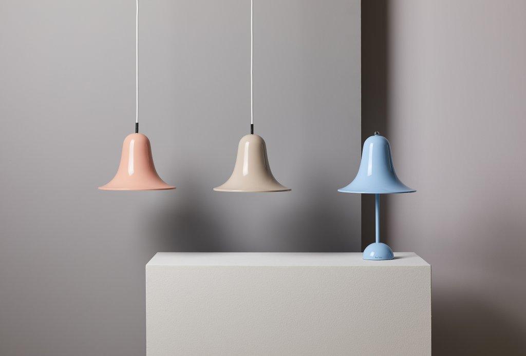 Lampa wisząca PANTOP czerwony Verpan    Eye on Design