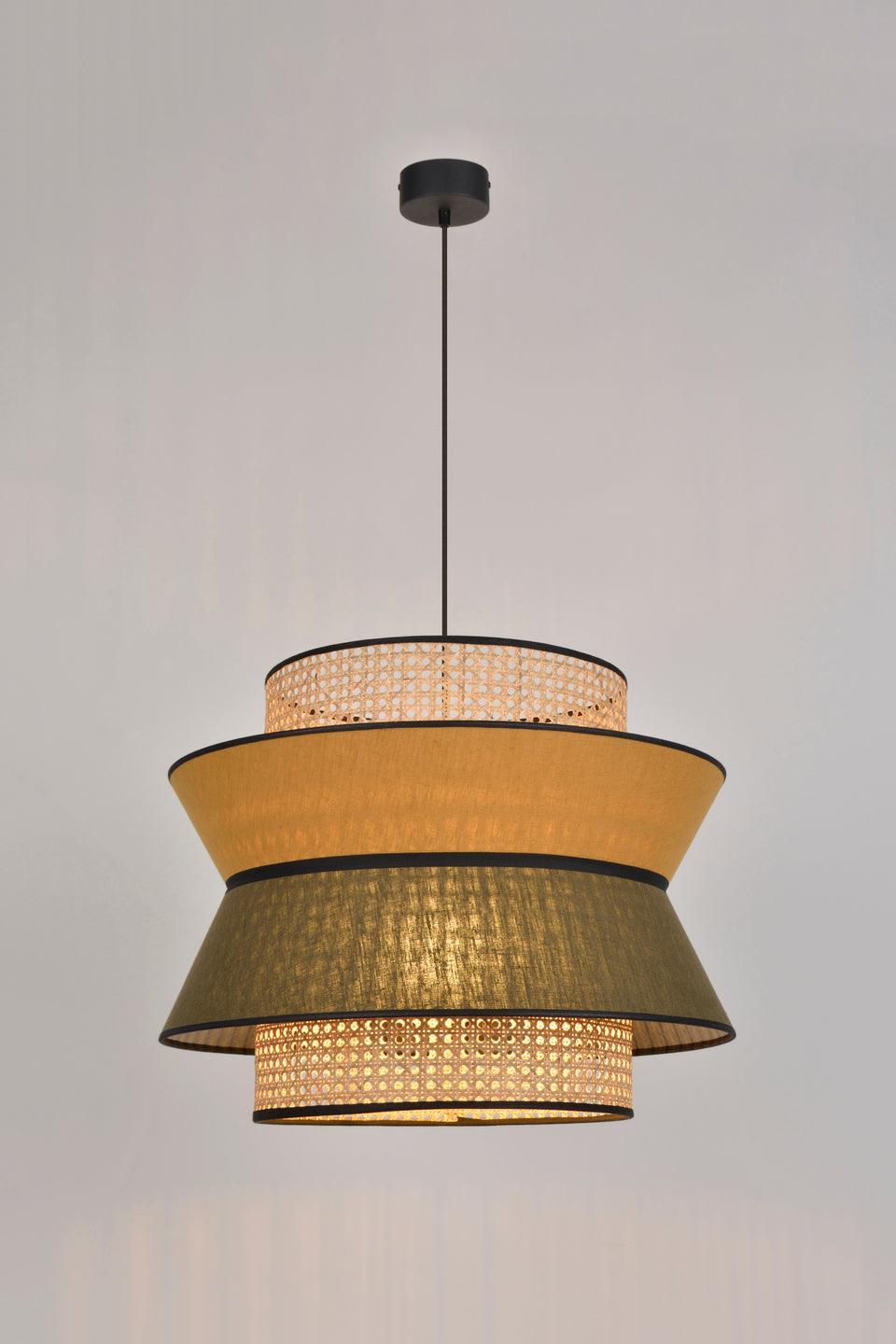 Lampa wisząca SINGAPOUR XL/XXL oliwkowy Market Set    Eye on Design