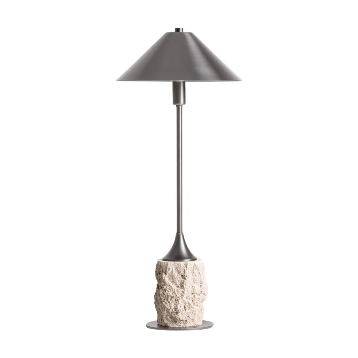 Stolná lampa FRANGY mosadz s mramorovým podstavcom
