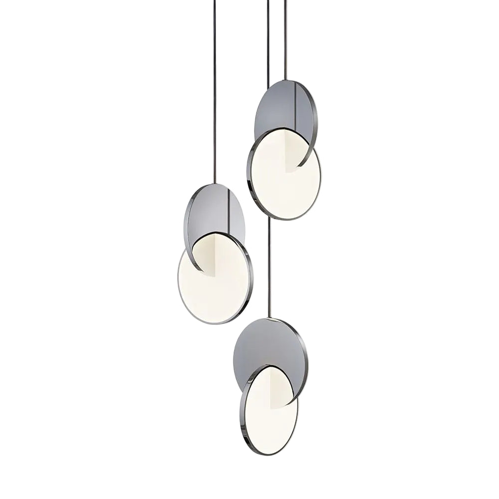 Lampa visiacá 3-bodová ECLIPSE v chrómovom prevedení