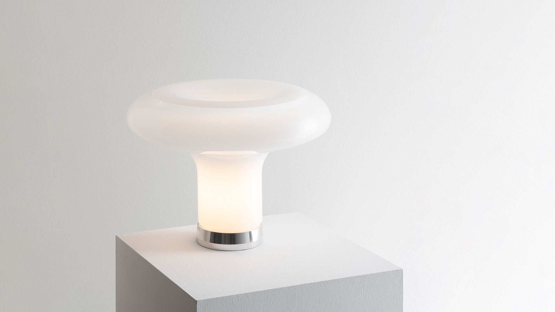 Stolná lampa LESBO fúkané sklo