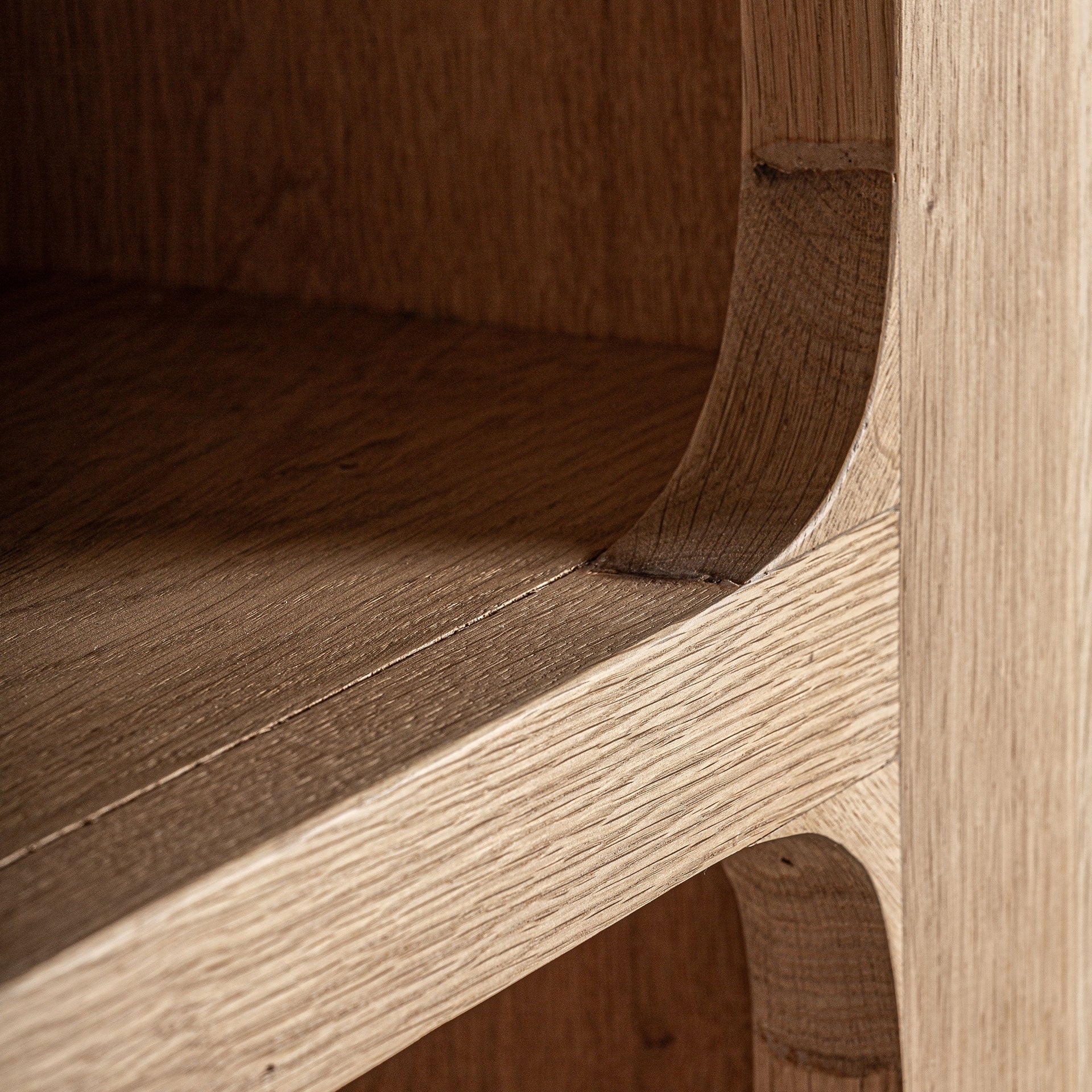 SAULGE Oak Wood Shelf