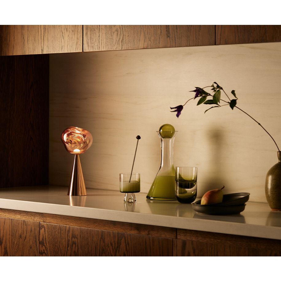 Prenosná lampa MELT medená