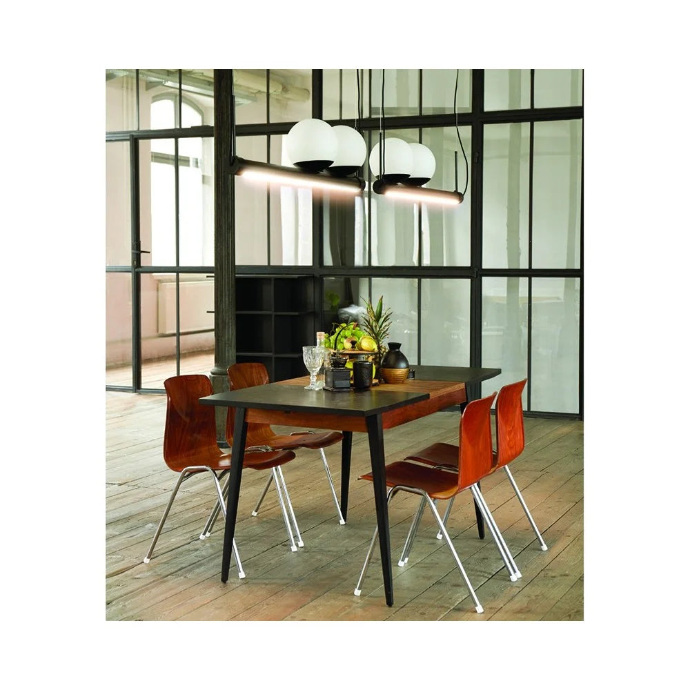 Závesná lampa LIGNE čierna