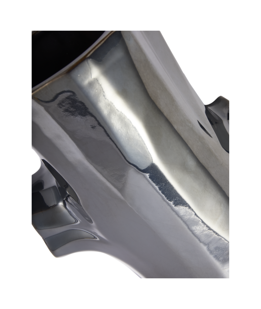 Váza LOG tmavosivá