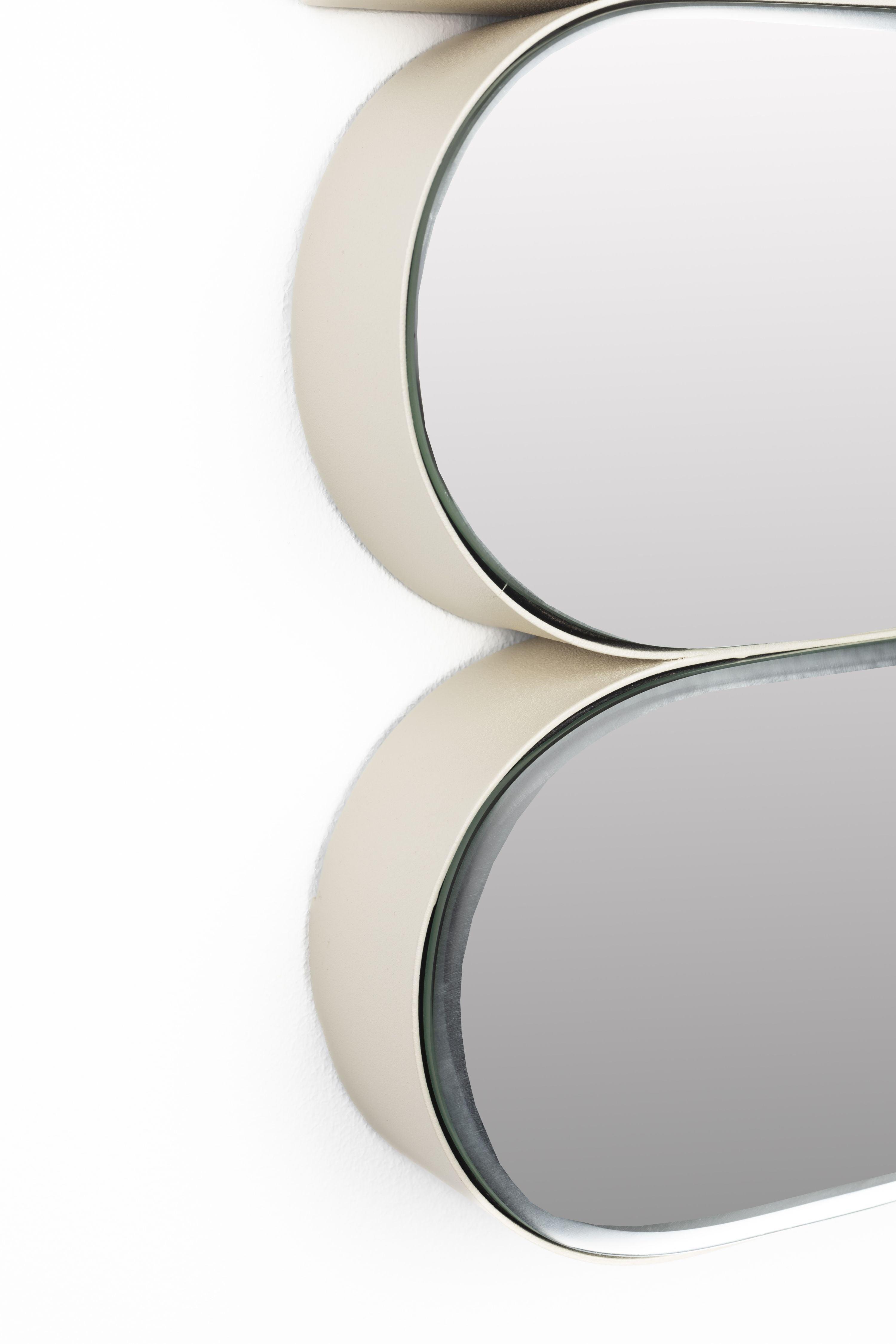Lustro GLAMOUR beżowy Zuiver    Eye on Design