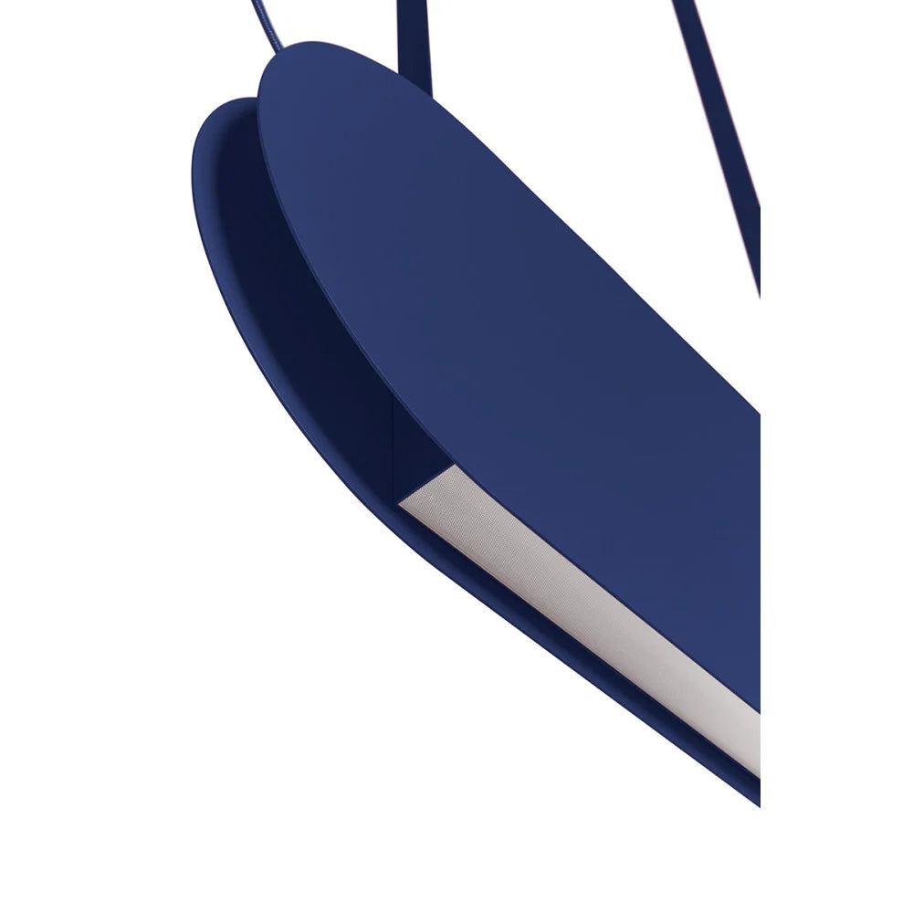 Závesná lampa MALUMI granátová