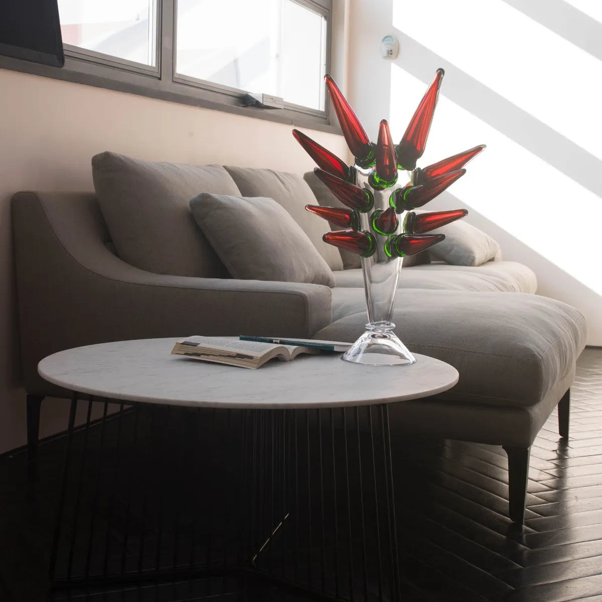 Maria Pia Szklany vase