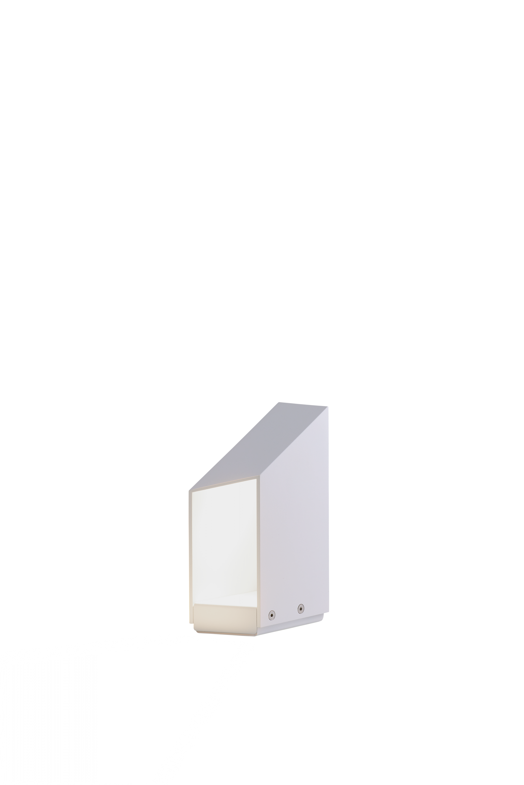 Exteriérová lampa DOMUS biela