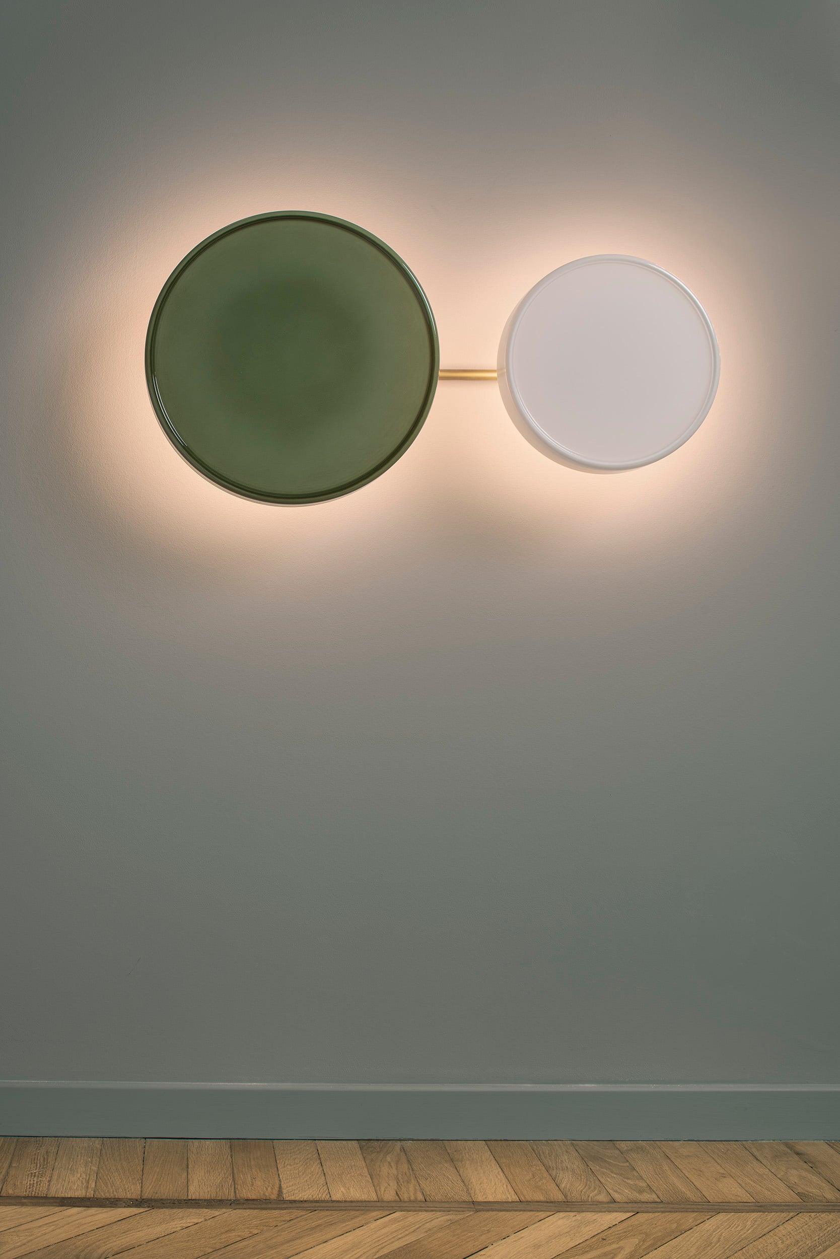 White CARAMEL Wall Lamp