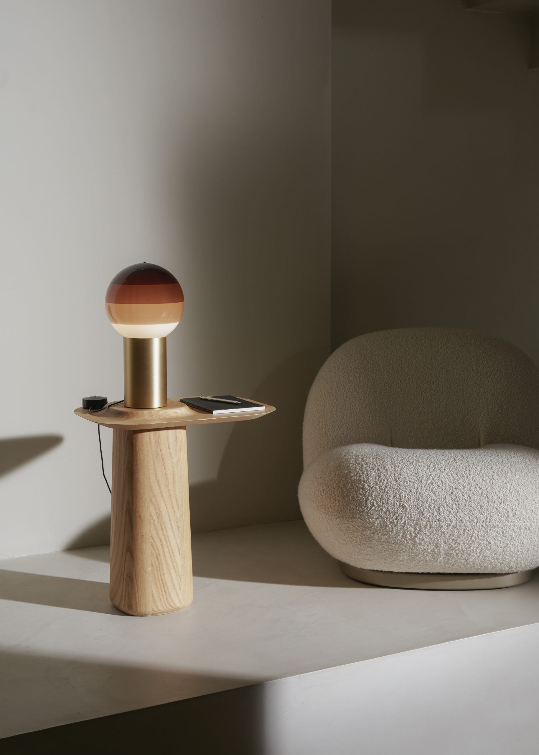 DIPPING Cream Rechargeable Lamp