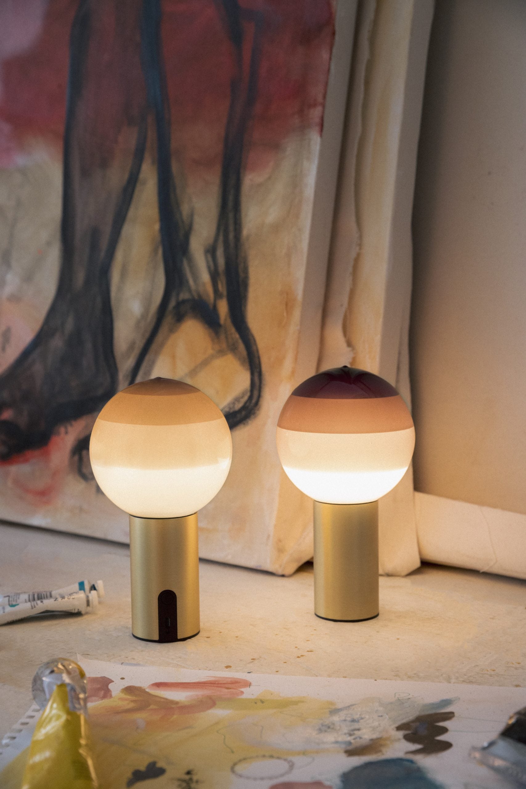 DIPPING Cream Rechargeable Lamp