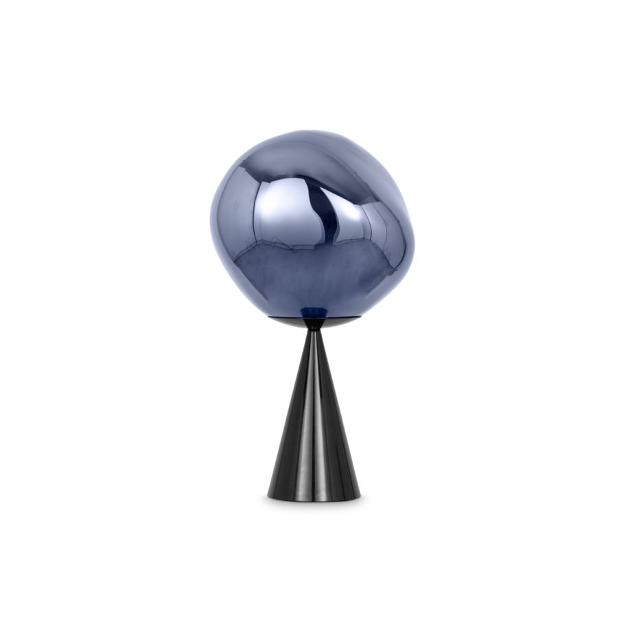 Stolná lampa MELT dymová