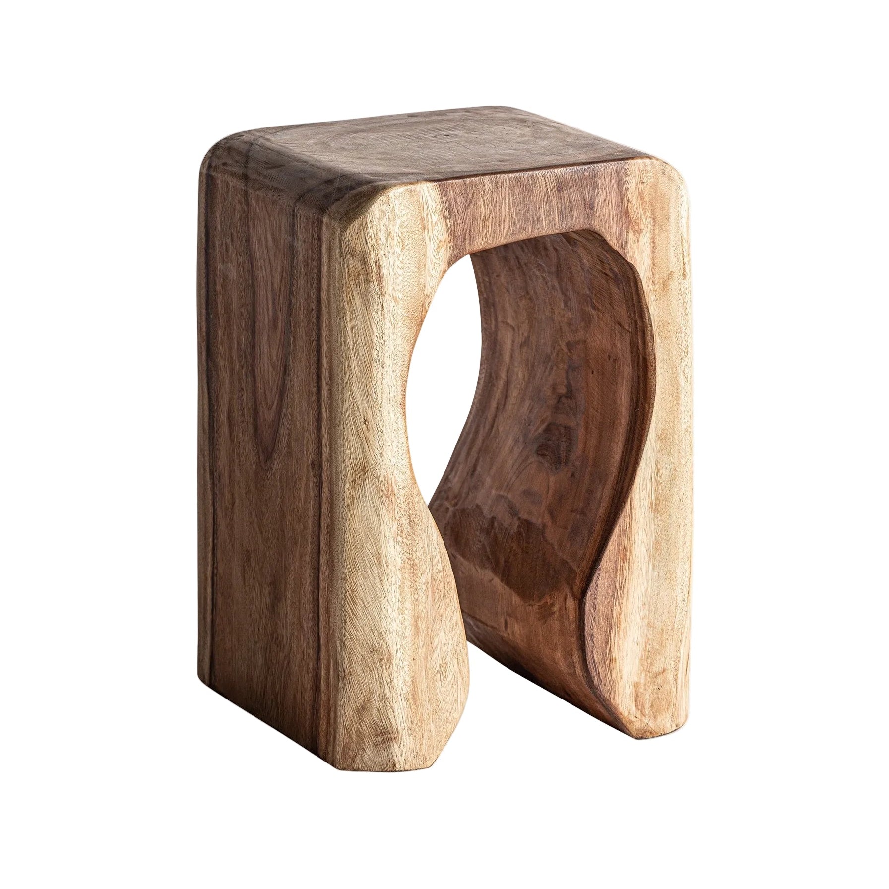 RAILWAY Side Table Suar Wood