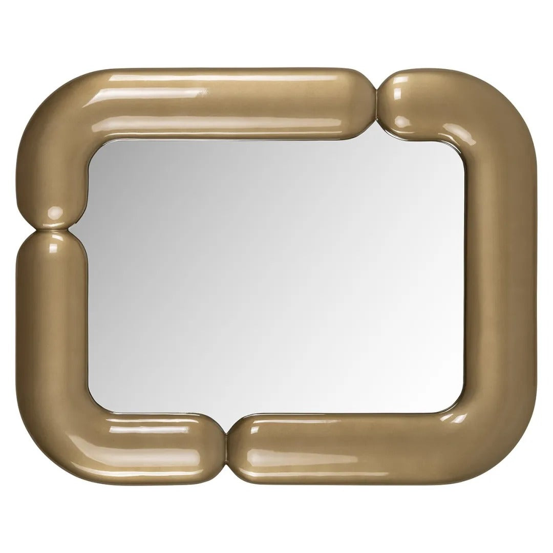 AUBRY gold wall mirror