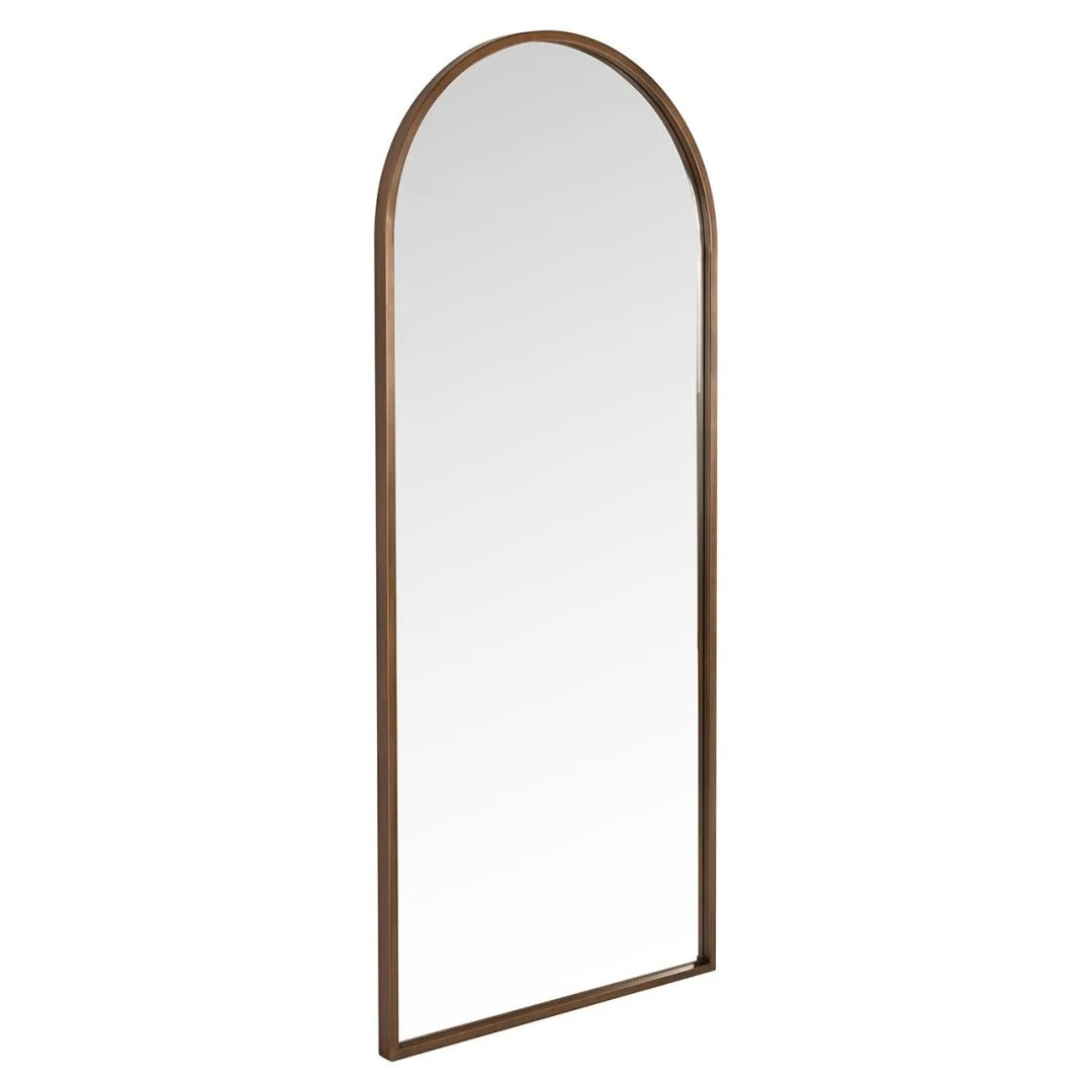 MAYLINN brushed gold mirror