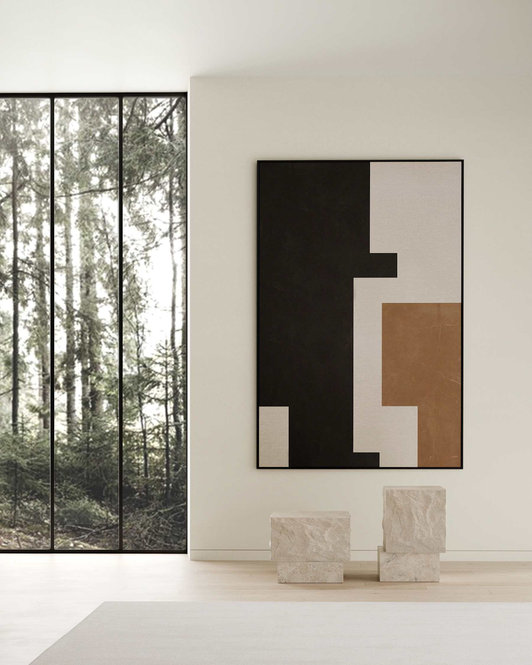 Kávový stolík TEMPLE vápenec