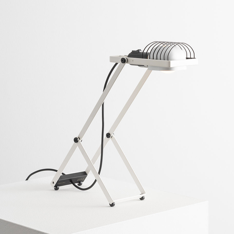Stolná lampa nastaviteľná SINTESI biela