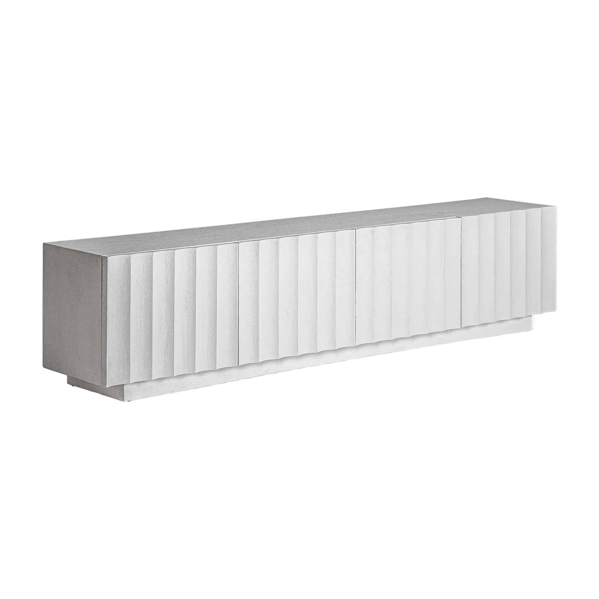 RTV skrinka MULCEY biela živica