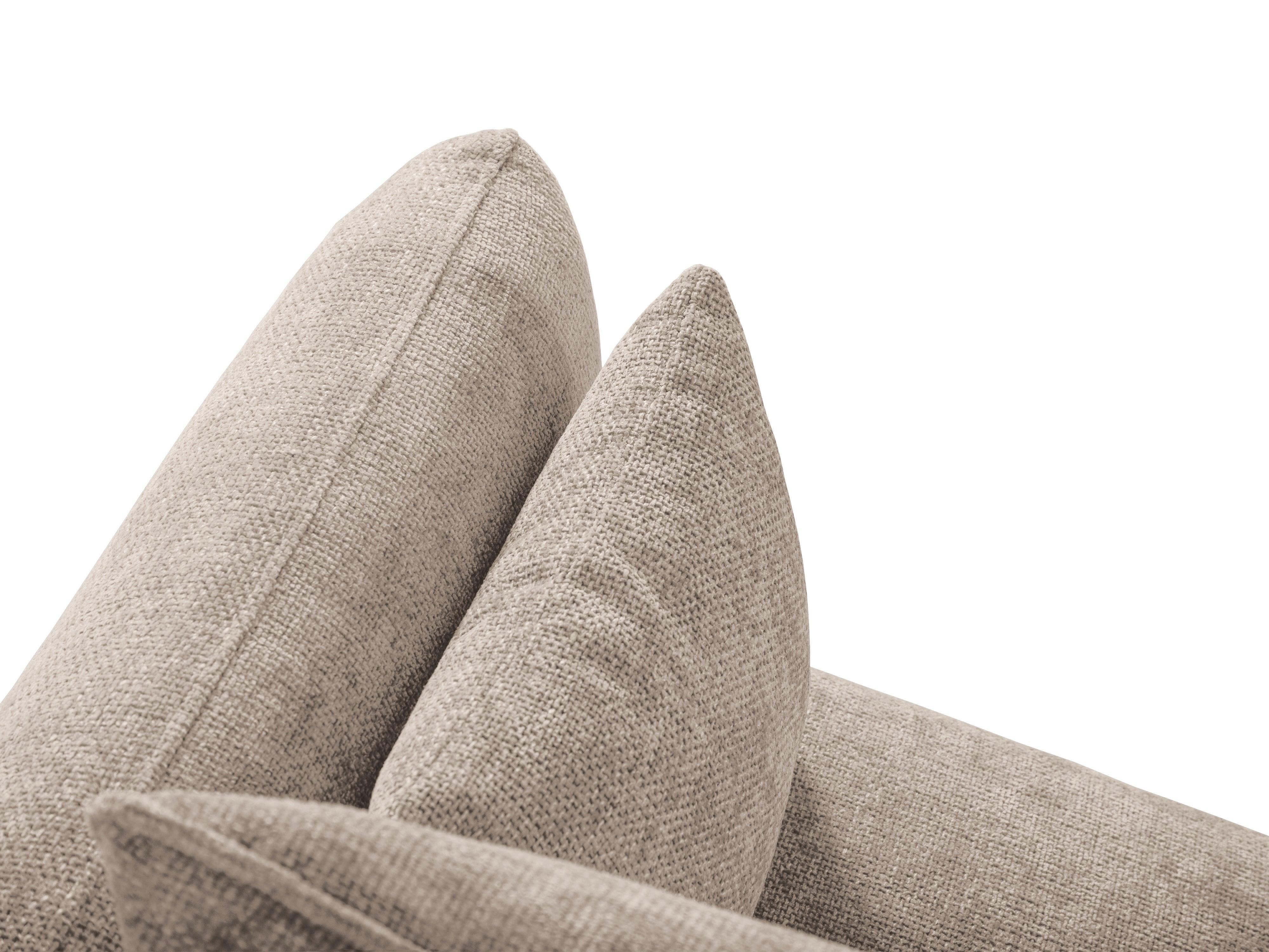 Narożnik lewostronny z funkcją spania MATERA beżowy szenil Cosmopolitan Design    Eye on Design