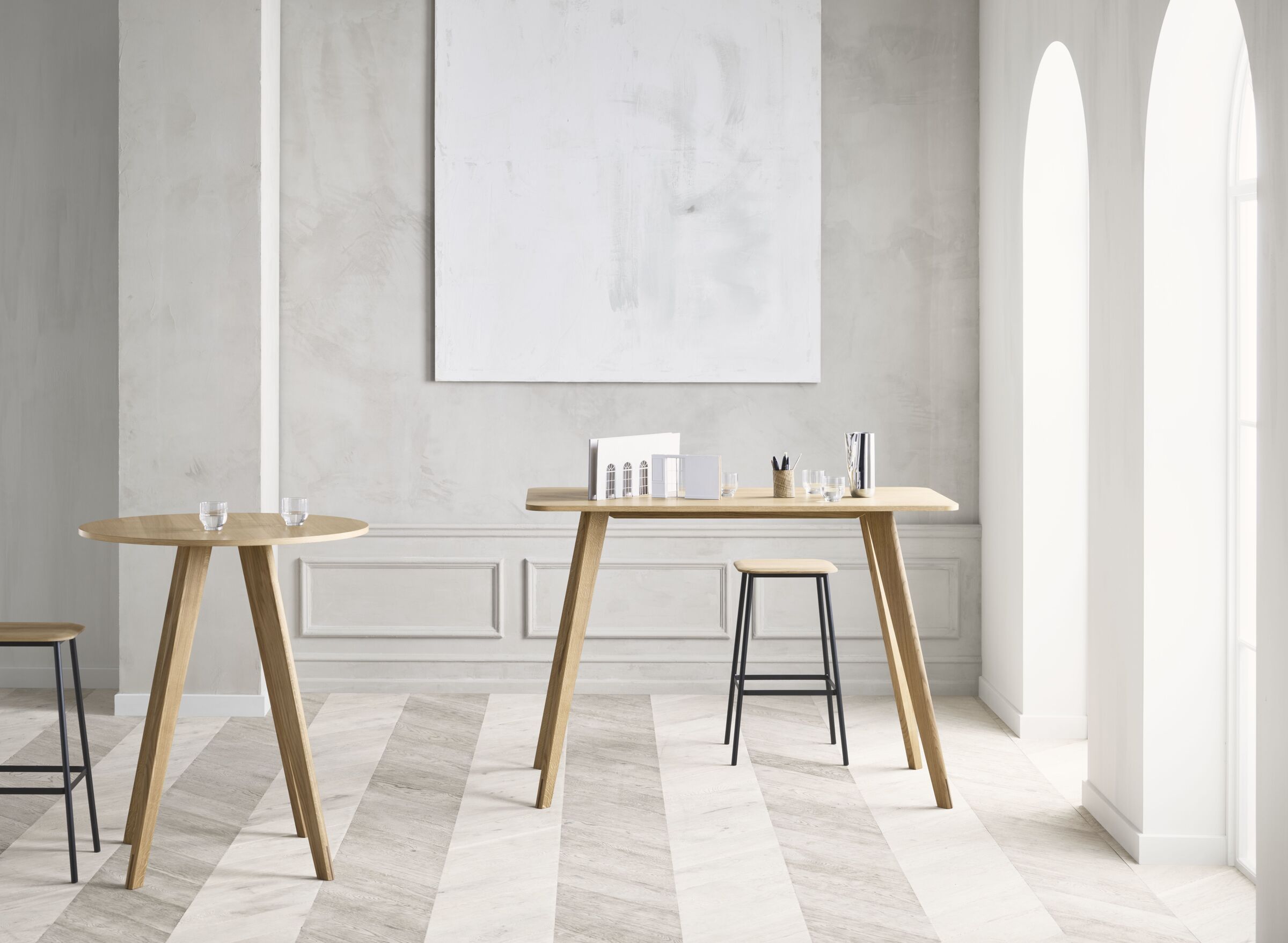 Hoker FACET čierna koža